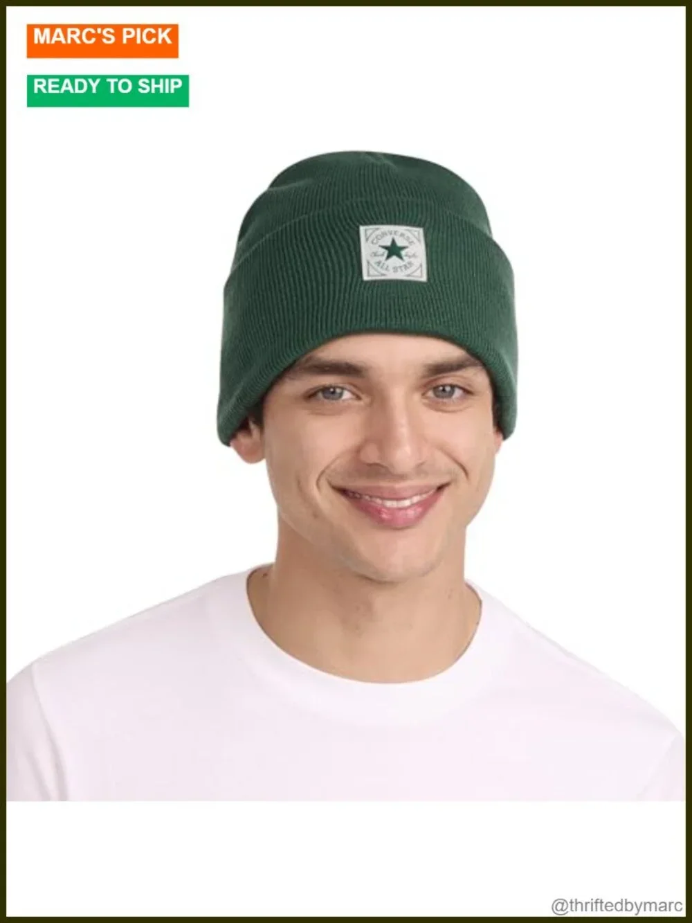Unisex Adult Chuck Patch Beanie - Skullies & Beanies